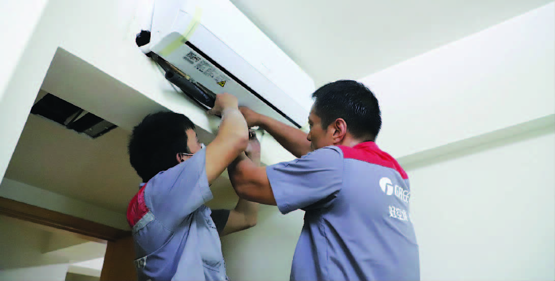 空调维修工以我一身汗换万家清凉