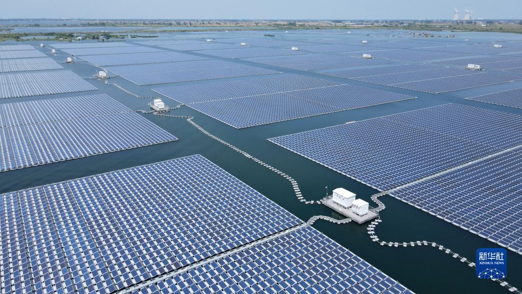 采煤沉陷区“变身”光伏电站 (5)