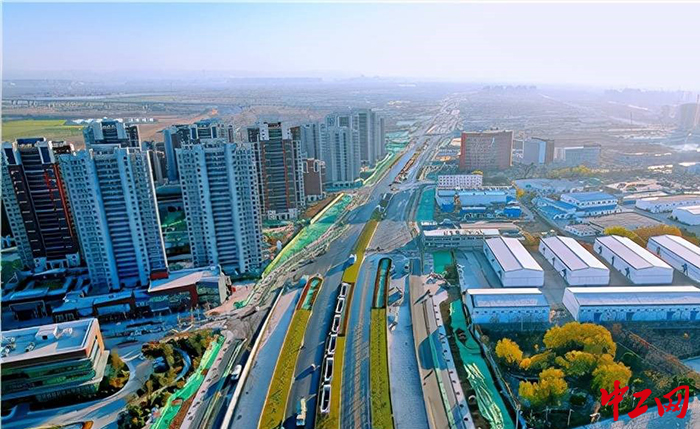 图为济南起步区鸟瞰.济南市人民政府新闻办供图