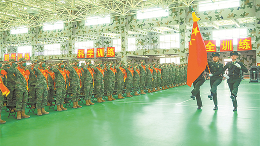 喜迎二十大｜立身为旗，练兵备战当先锋