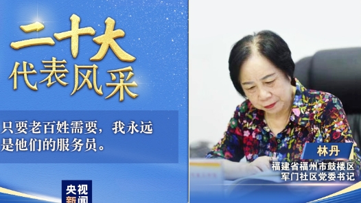 二十大代表风采丨林丹：永远当好百姓的服务员