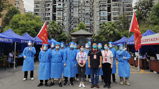 四川先锋 | 水电七局成都地铁19号线项目：“疫”往无前守初心