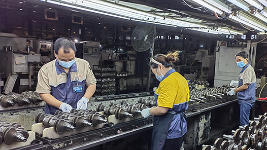四川先锋 | 内江金鸿曲轴有限公司：“疫”无反顾保生产