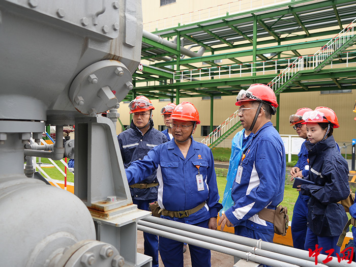 李斌带队检查永祥新能源冷氢化二工段