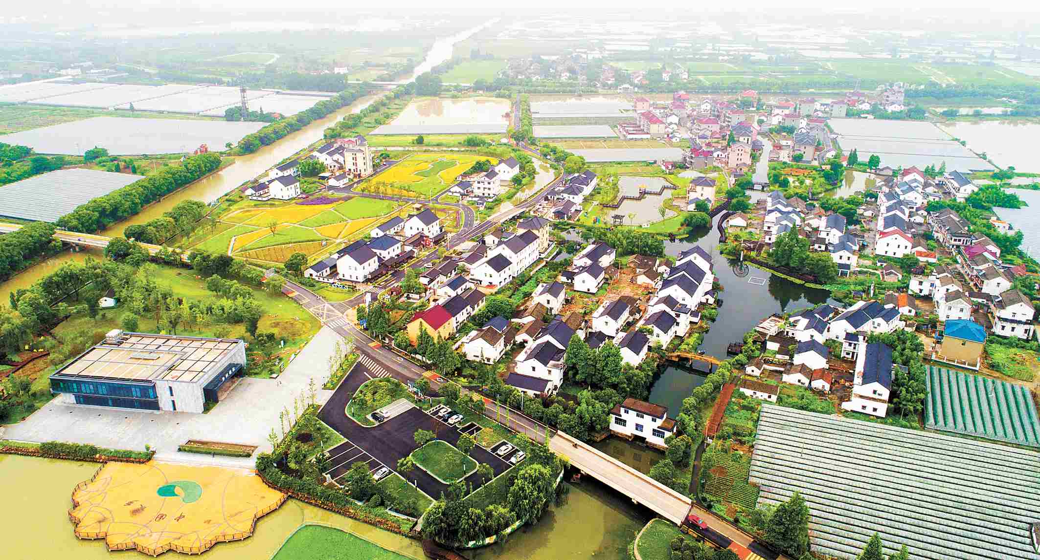 浙江嘉兴胜丰村找到水乡振兴发展的文化基因