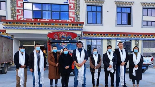 西藏自治区各级工会慰问一线新闻工作者