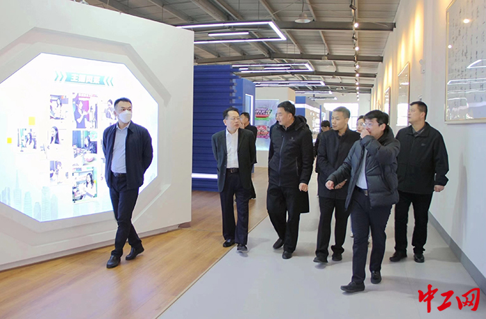 2月10日，山东省海员工会调研组一行赴日照市莒县开展了“县级工会加强年”专题调研。图为活动现场。莒县总工会供图