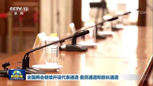 全国两会继续开设代表通道、委员通道和部长通道