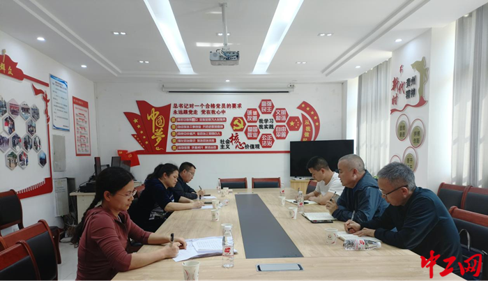 3月21日，黔西南州总工会赴望谟县督导工作。 黔西南州总工会供图