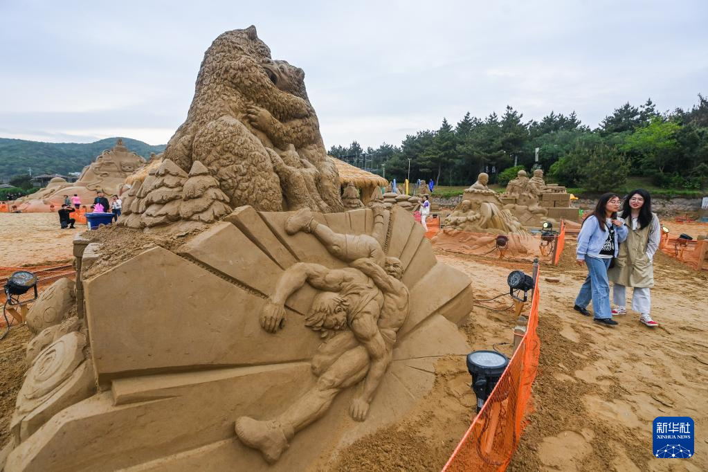 迎五一浙江舟山国际沙雕节精彩亮相