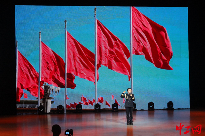 5月19日，黔南职工演讲比赛决赛举行。 黔南州总工会供图