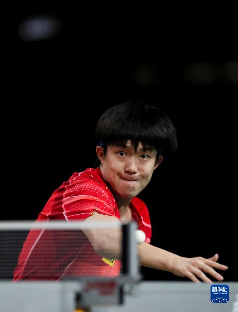 世乒赛王楚钦晋级男单八强