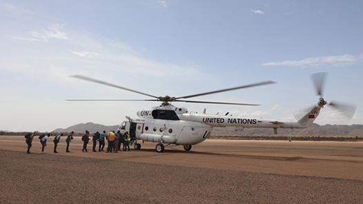 “你们完成了一项了不起的任务”——中国第三批赴阿卜耶伊维和直升机分队执行赴苏丹撤离联合国工作人员纪实