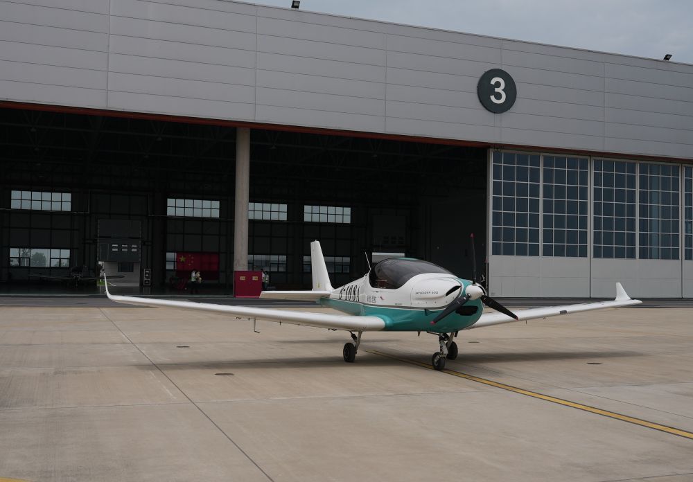 中国轻型飞机国家队集训备战世锦赛