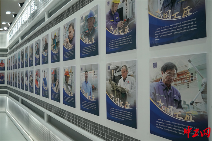 展板。中工网记者王鑫 摄