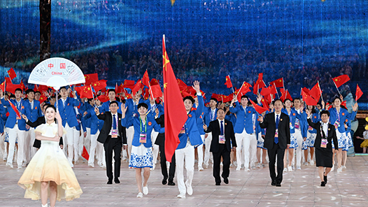 唐钱婷夺得杭州亚运会游泳女子50米蛙泳金牌