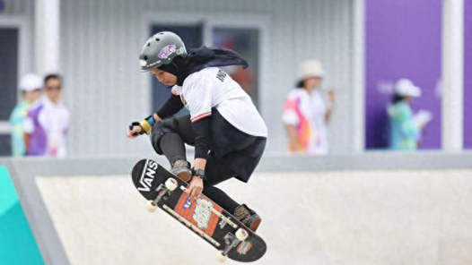 突出重围 中国滑板队创佳绩