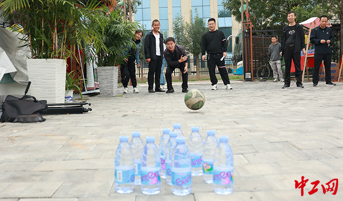 9月27日，无棣县总工会举办了职工AI运动会。图为活动现场。无棣县总工会供图