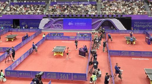 孙颖莎王艺迪晋级亚运女单16强