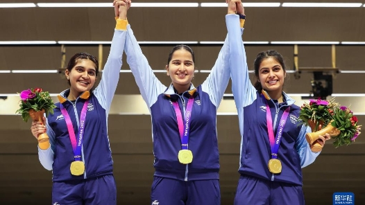 射击——女子25米手枪团体决赛赛况