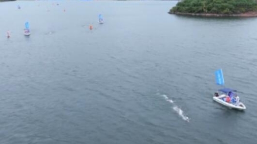 吴姝彤夺得杭州亚运会马拉松游泳女子10公里金牌