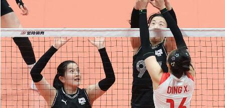 杭州亚运会：中国女排争夺决赛席位