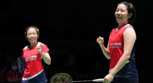 陈清晨 / 贾一凡晋级女双四强 所有的经历和困难都是为奥运会做储备