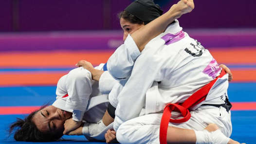 杭州亚运会｜柔术综合：苗婕夺得中国队首枚柔术亚运奖牌