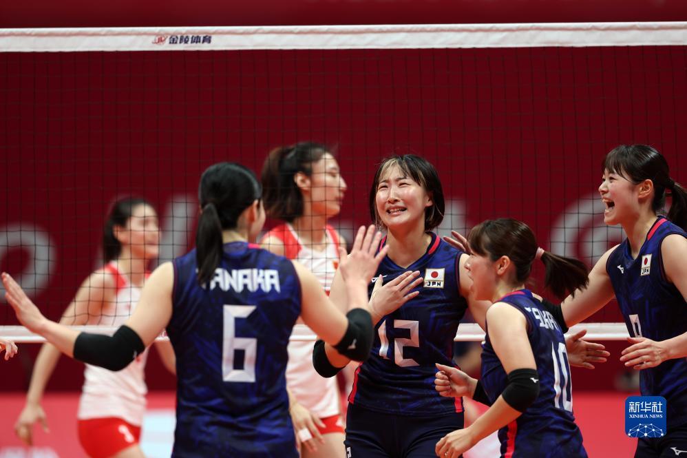 排球女子组金牌赛中国队夺冠