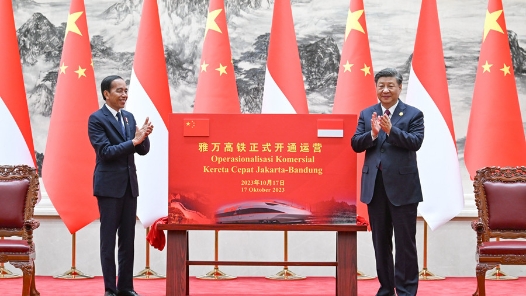 元首外交｜中印尼元首为雅万高铁正式开通运营揭幕