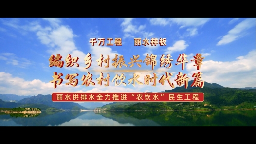 《编织乡村振兴锦绣华章 书写农村饮水时代新篇》