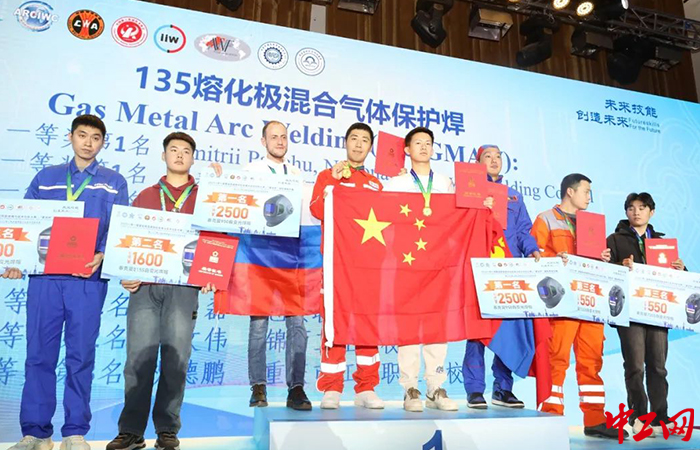 11月24日，青岛西海岸新区企业职工在国际大赛斩获佳绩。西海岸新区总工会供图