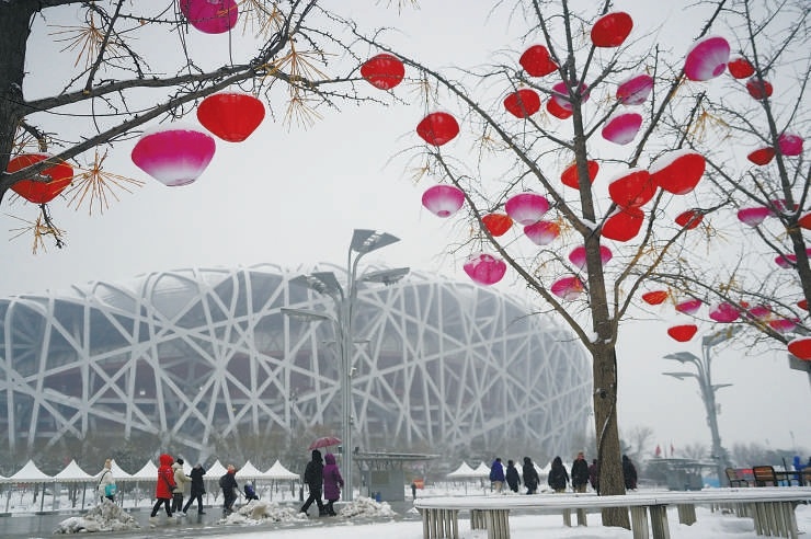 飞雪满京华北京迎来今冬第一场雪绝美雪景图请查收
