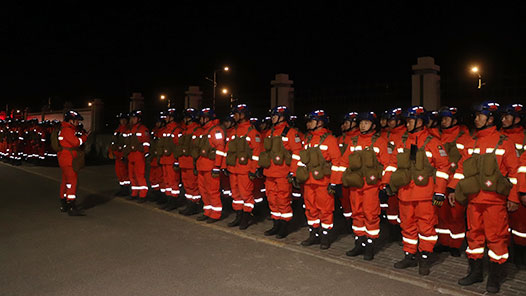 三部门向甘肃地震灾区增调第三批2.2万件中央救灾物资