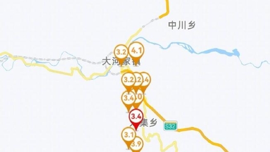 甘肃积石山地震共记录到余震423次