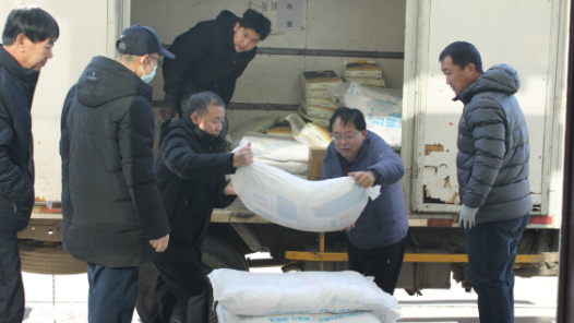 河北省滦南县总工会开展“送温暖”活动