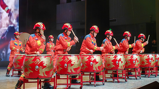 北京经开区总工会开展元旦慰问演出活动