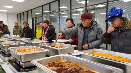 新春走基层｜社区食堂暖胃又暖心