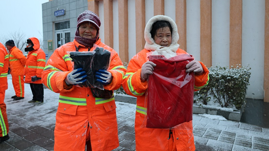 山东省宁阳县总工会开展2024“两节”送温暖走访慰问职工活动