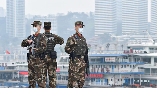 新春走军营｜劈波斩浪守护平安