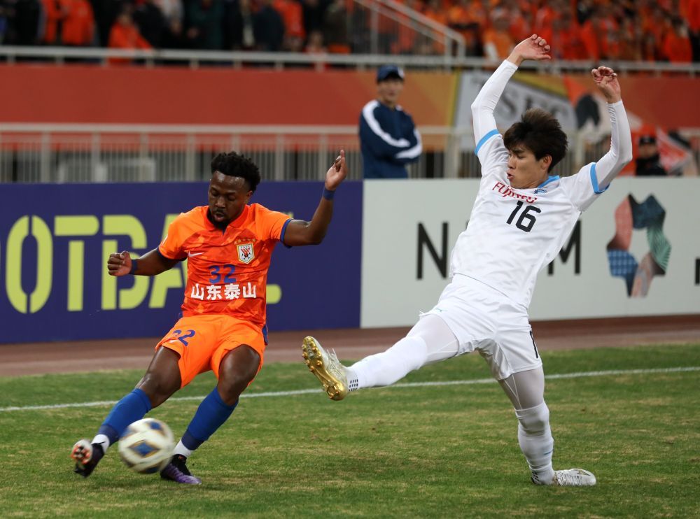 亚冠联赛山东泰山主场憾负川崎前锋