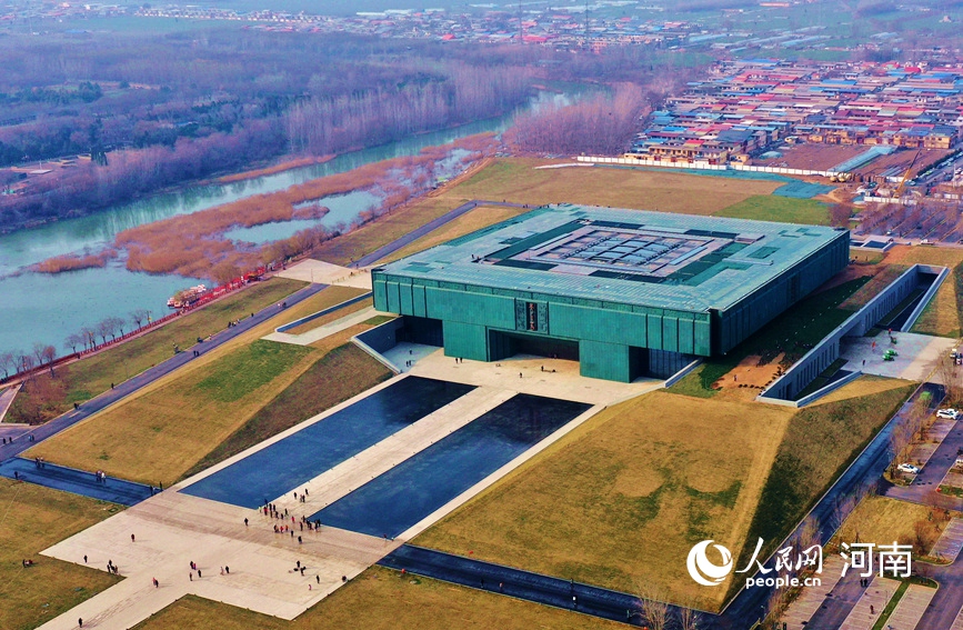 殷墟博物馆新馆正式对公众开放