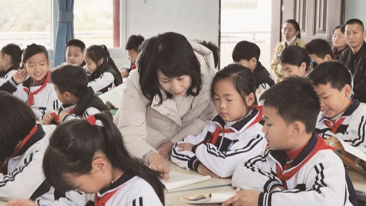 记者连线时，兰臻委员正在调研现场