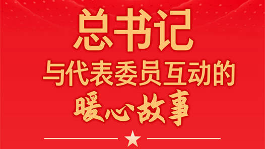 创意长图丨总书记与代表委员互动的暖心故事