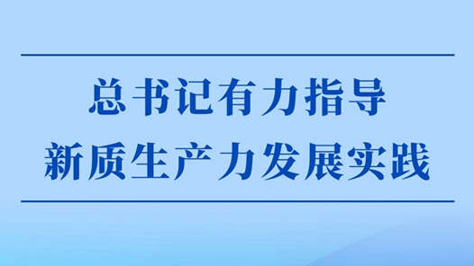 两会第一观察丨总书记有力指导新质生产力发展实践