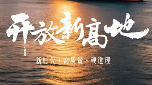 新时代·高质量·硬道理丨开放的大门越开越大、开放的水平越来越高
