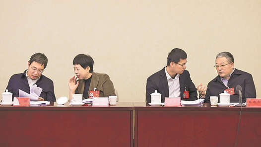 两会影像丨交流继续
