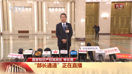 部长通道｜申长雨：从四方面着手 进一步加强知识产权保护力度