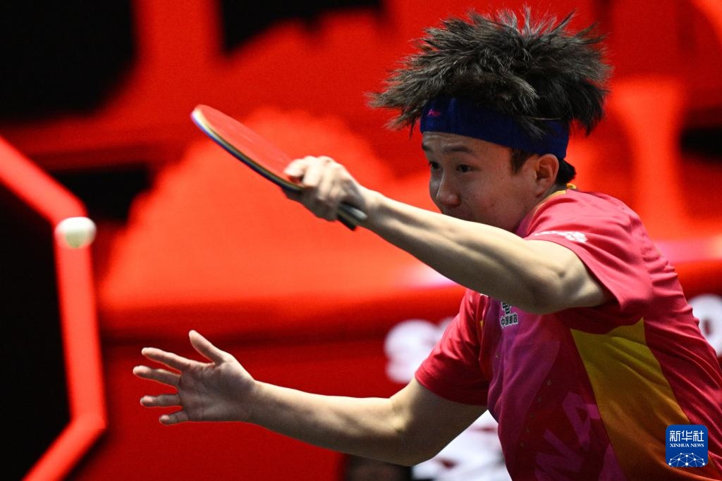 乒乓球——wtt新加坡大满贯:王楚钦胜高承睿 - 体育 - 中工网
