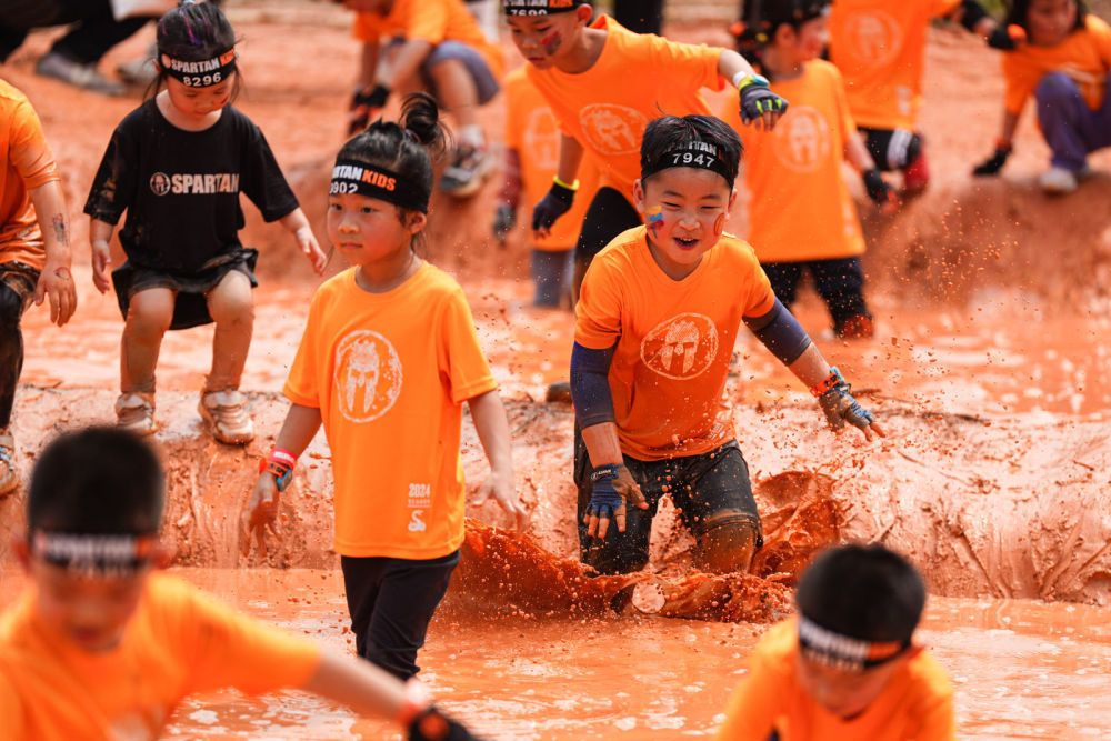 2024斯巴达勇士赛儿童赛深圳站落幕